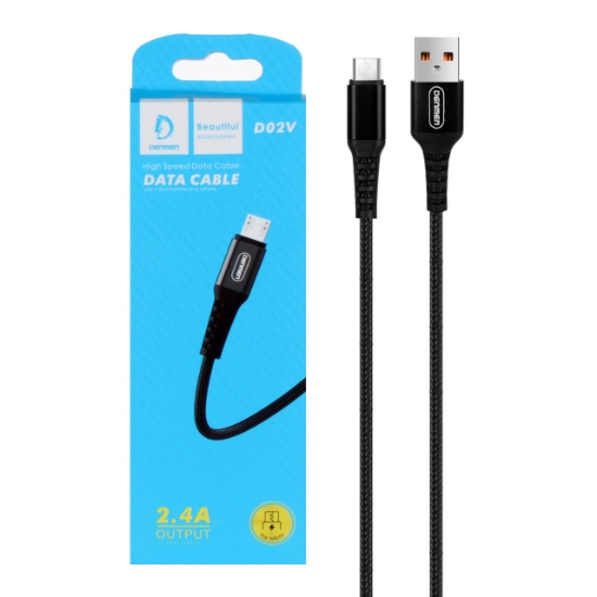 کابل تبدیل USB به microUSB دنمن مدل D02V