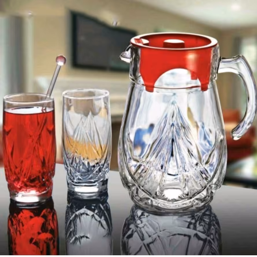 پارچ و لیوان در دار طرح آنا