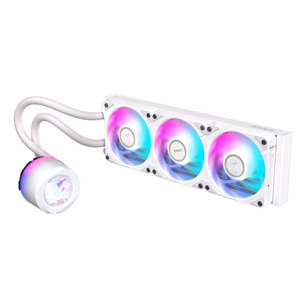 خنک کننده مایع پردازنده گیگابایت مدل AORUS WATERFORCE X II 360 ICE