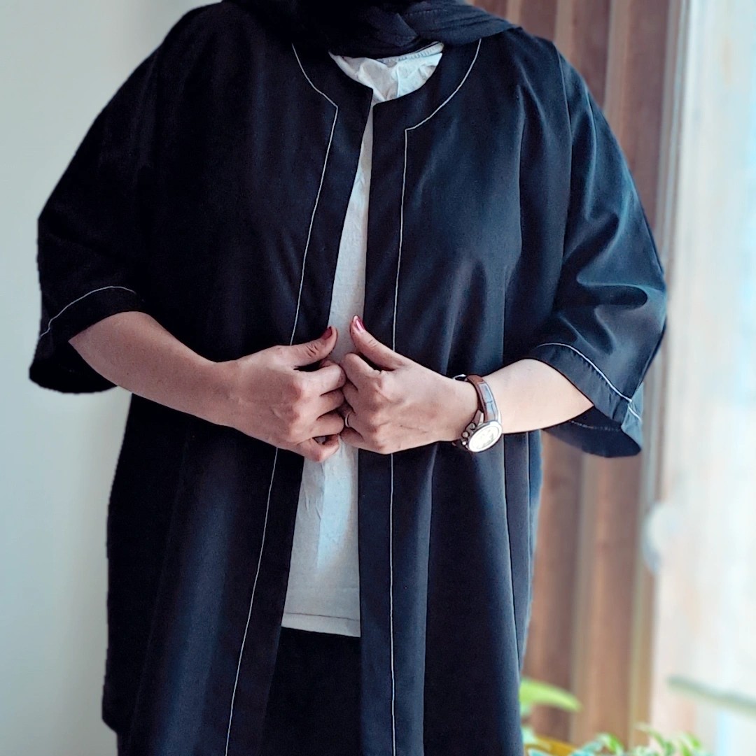 مانتو مشکی