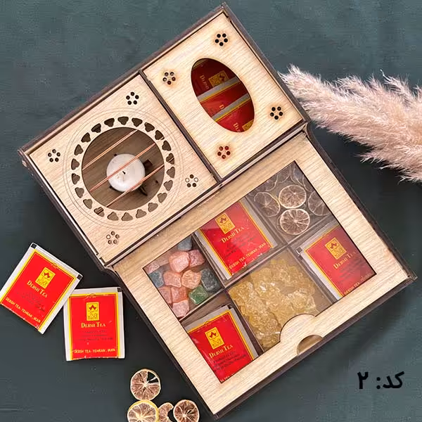 تی بگ چوبی مدل وارمر دار مستطیل