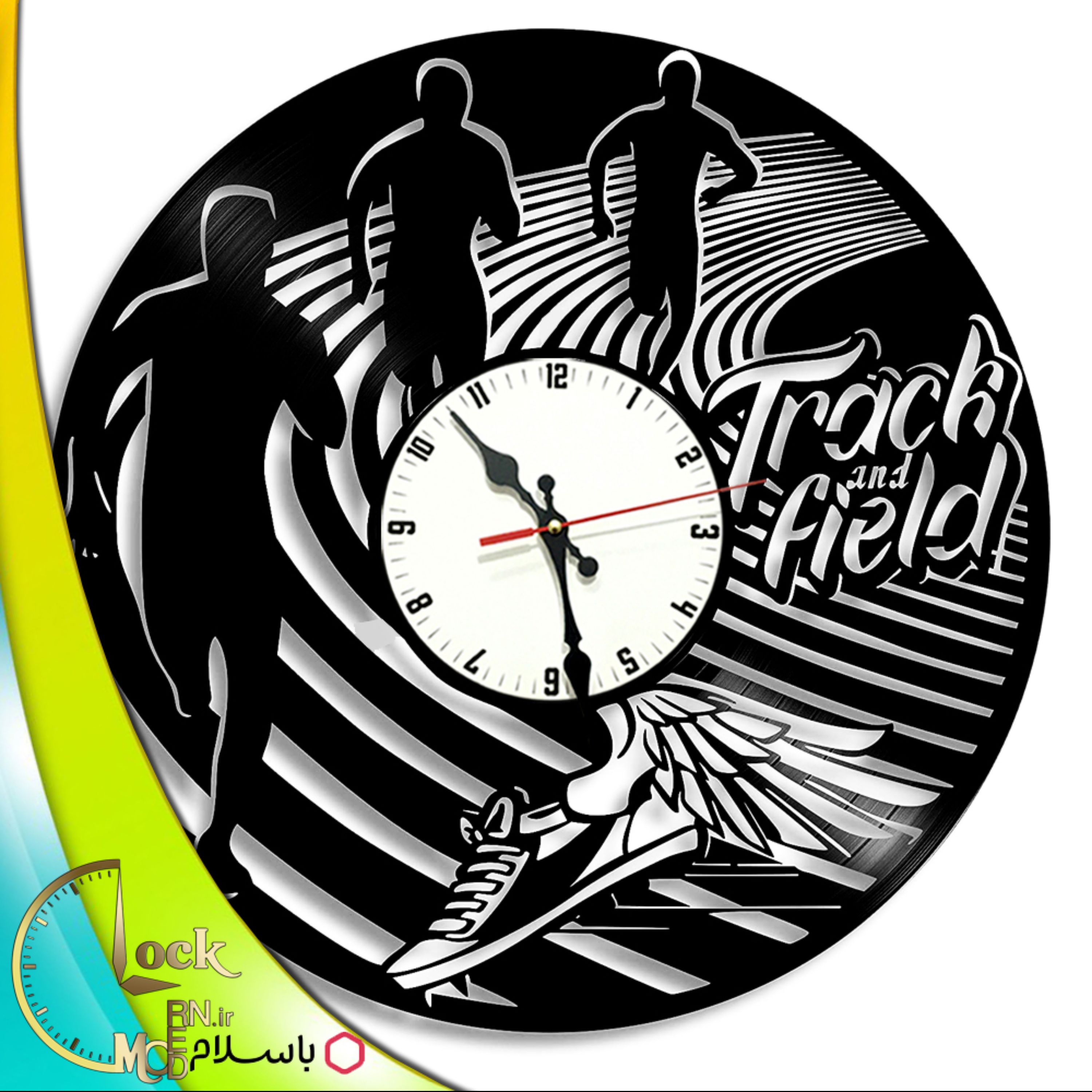 ساعت دیواری طرح دومیدانی کد 544