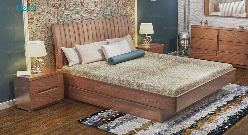 سرویس خواب دو نفره ویترا مدل باربد