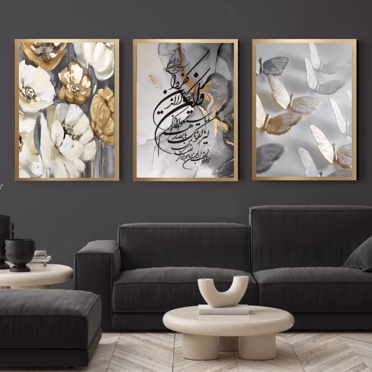 تابلو دکوراتیو 3تیکه  کد 00136