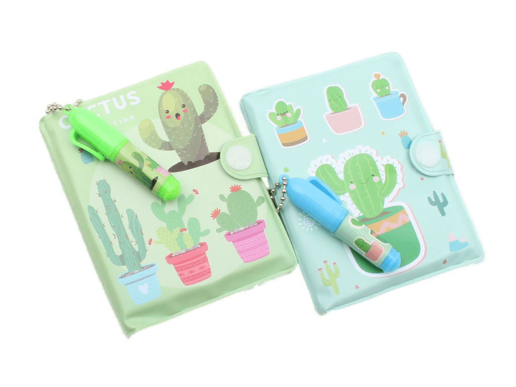 دفترچه یادداشت فانتزی کاکتوس