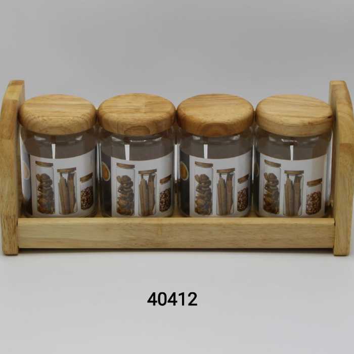 پاسماوری چوب رابروود و شیشه کد 40412 