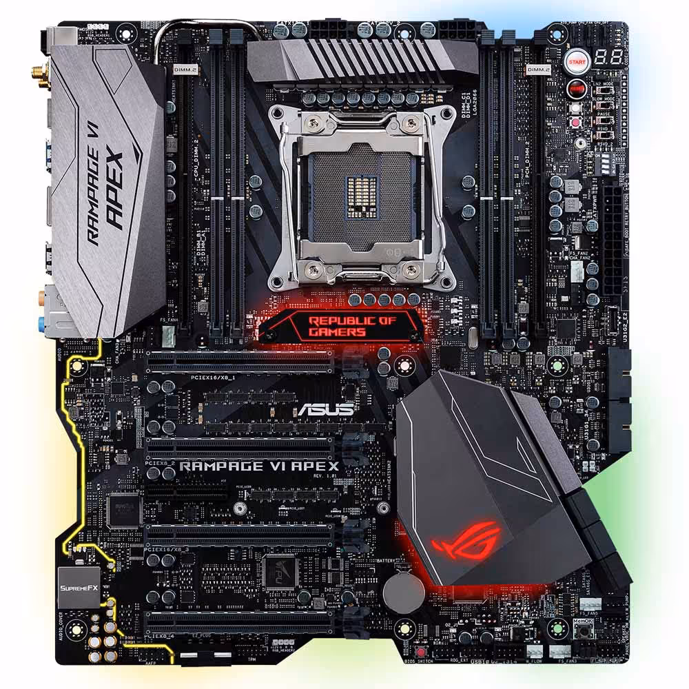 مادربرد ایسوس مدل ROG RAMPAGE VI APEX