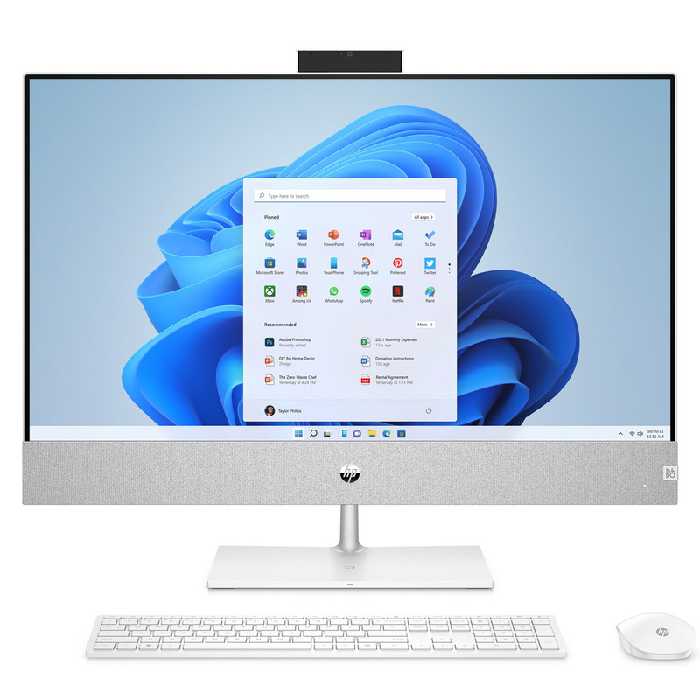 کامپیوتر همه کاره 27 اینچی اچ پی مدل Pavilion 27 CA2151nh پردازنده Core i7 رم 32GB حافظه 2TB SSD گرافیک RTX3050 4GB