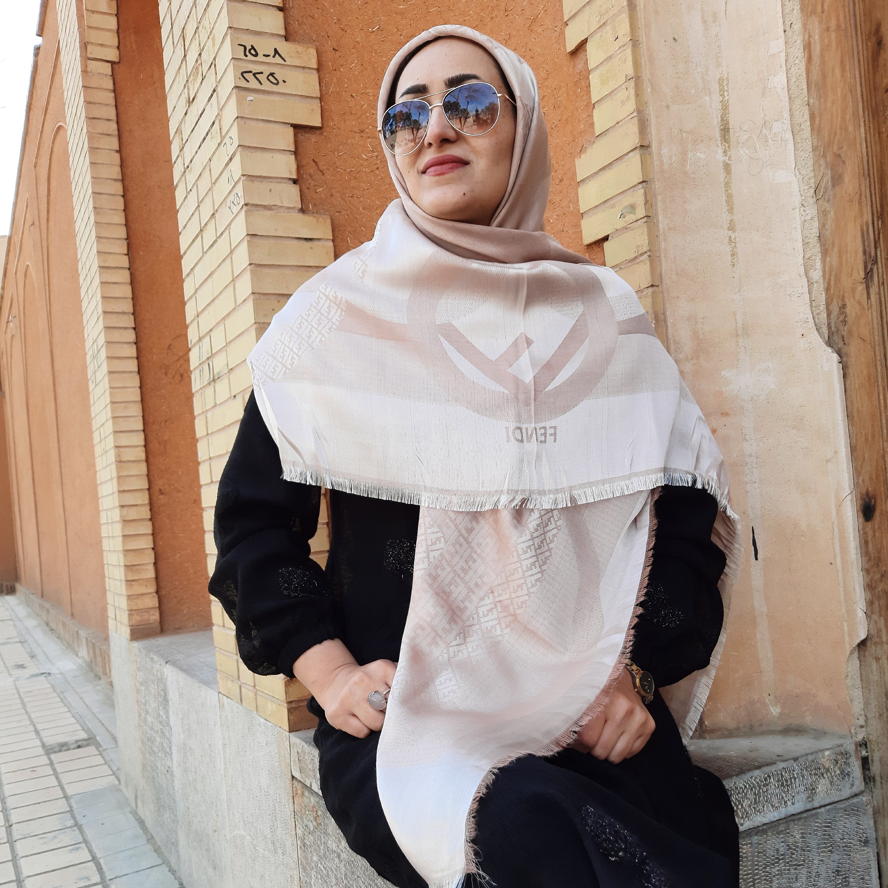 روسری قواره 140 بامبو
