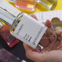 عطر خنک و تابستانه pure milk (شیر خالص)، برند shimang (شیمانگ) اورجینال 50 میل