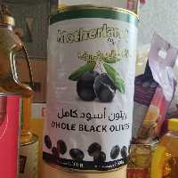 زیتون سیاه هسته دار  برند motherland خارجی اصل و تاریخ جدید  دانه نسبتا ریز