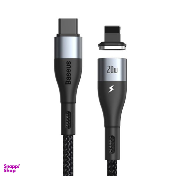 کابل تبدیل مغناطیسی USB-C به لایتنینگ باسیوس مدل CATLXC-01 طول 1 متر