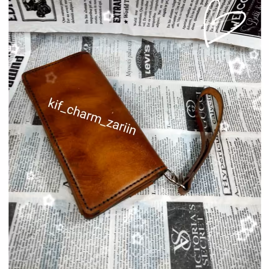 کیف پول چرم اسپرت