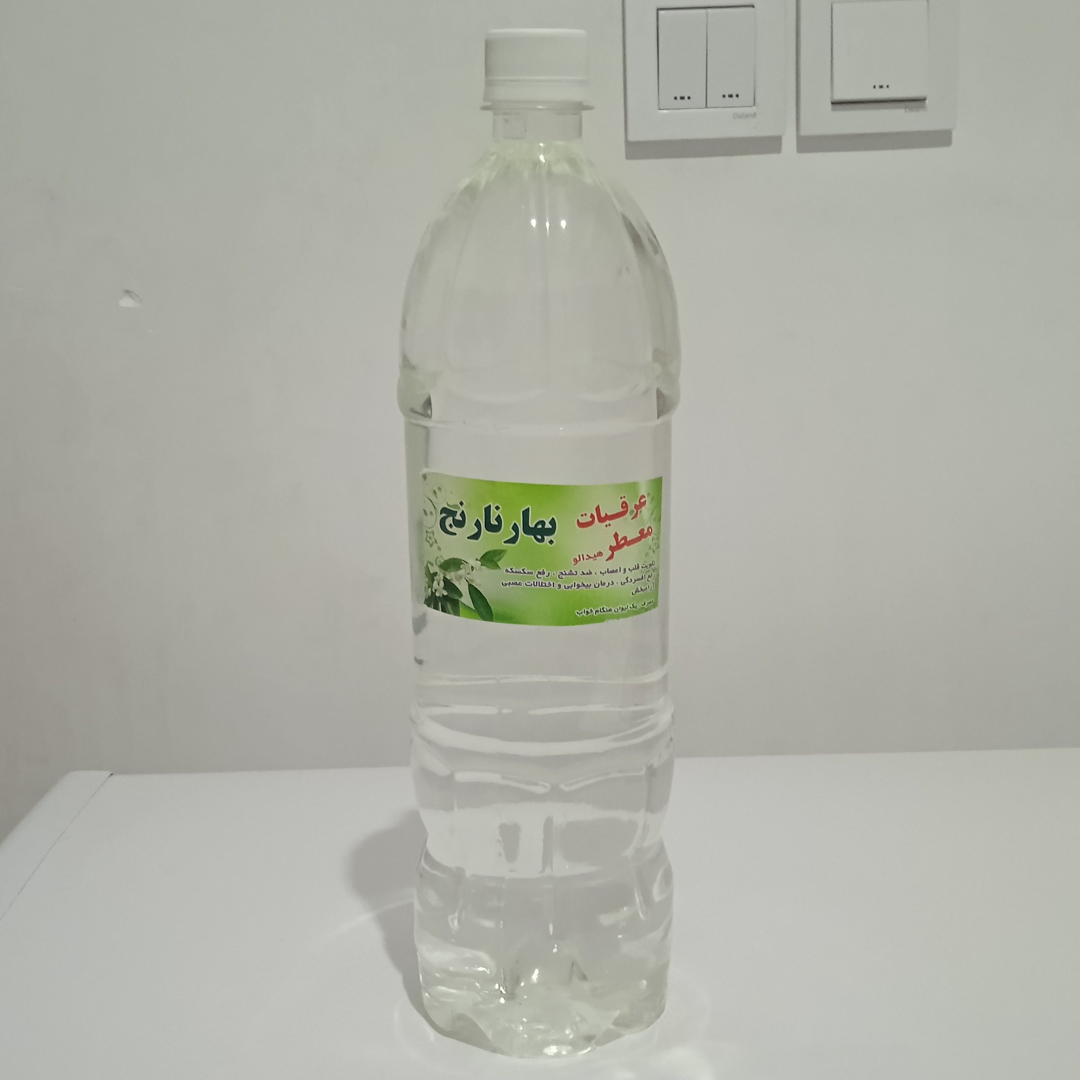 عرق بهارنارنج سنتی خالص بدون اب واسانس