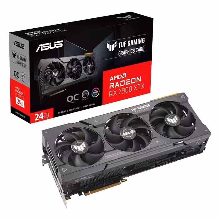 کارت گرافیک ایسوس ASUS TUF GAMING Radeon RX7900 XTX O24G