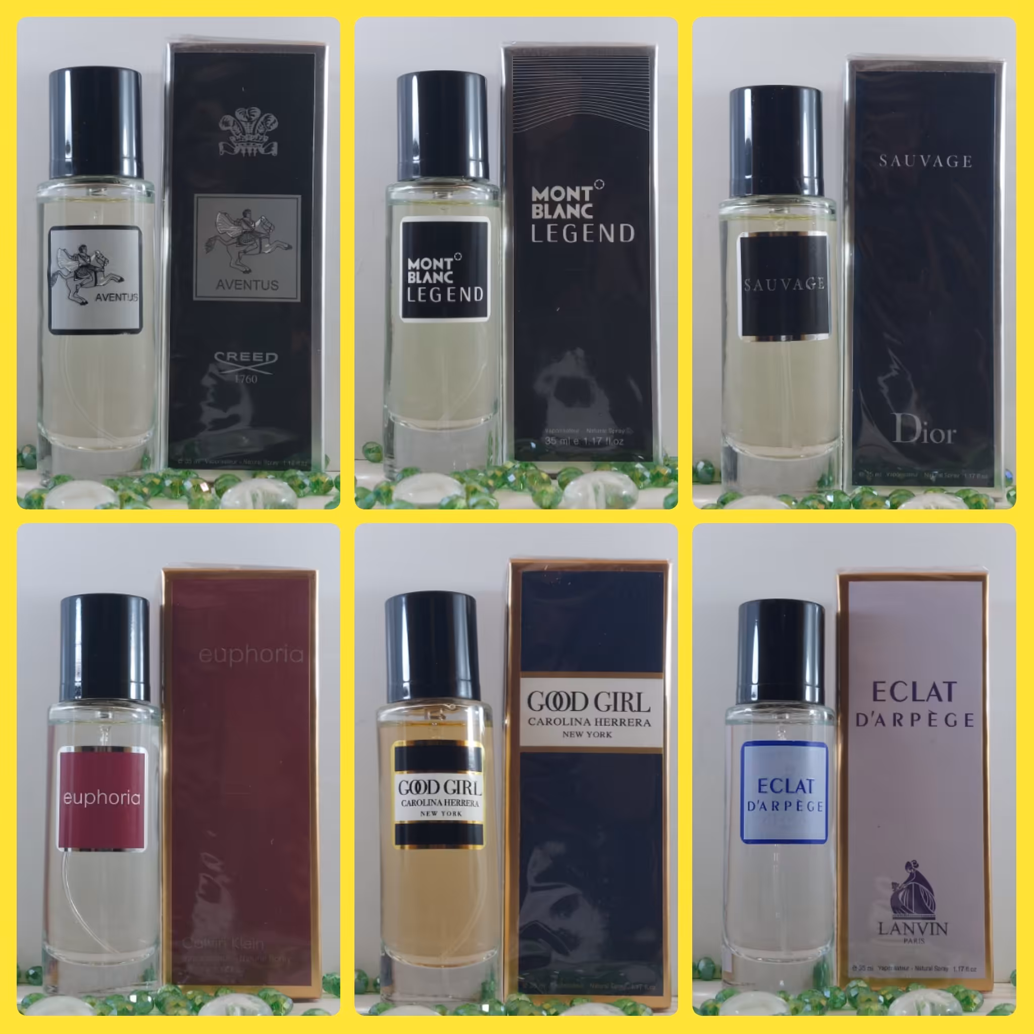عطر ادکلن عمده زنانه مردانه مهزیار(35 میل پرستیژ پک 6 عددی)