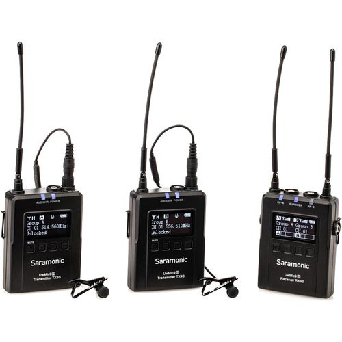 میکروفون بی سیم سارامونیک مدل Saramonic UWMIC9S KIT2