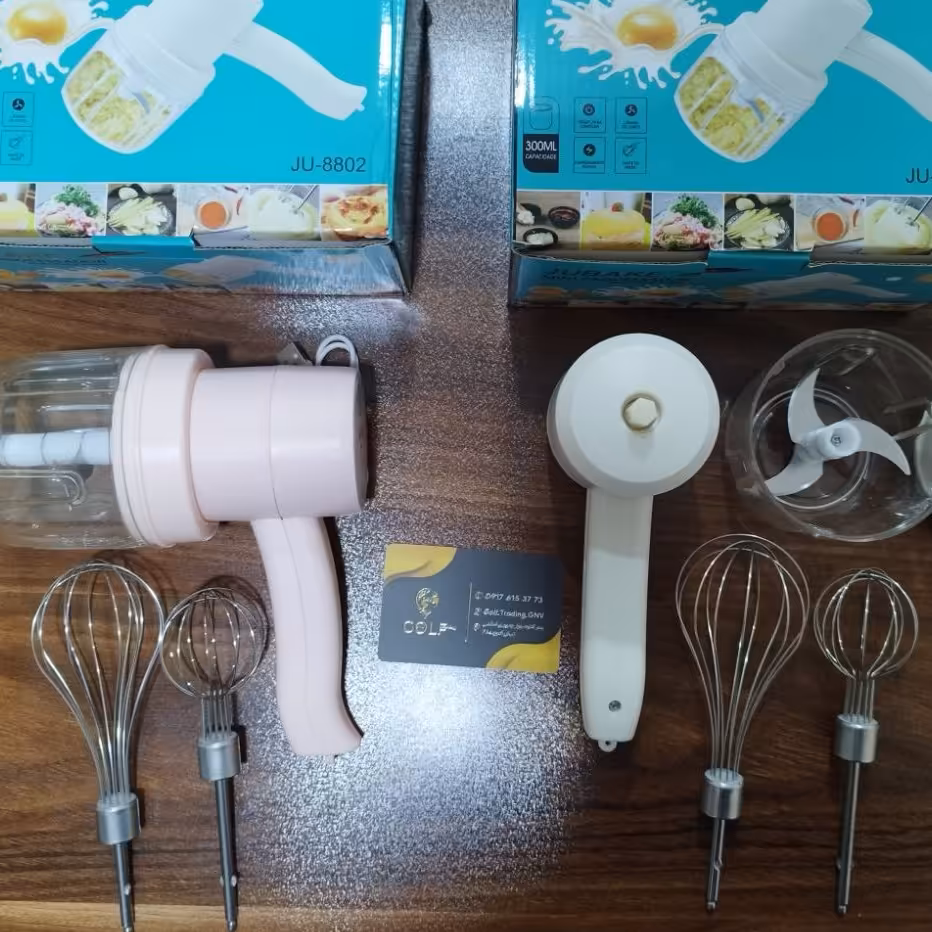 همزن و میکسر سه کاره ، کیفیت بسیار عالی ، داری همزن و خورد کن ، کیفیت عالی 