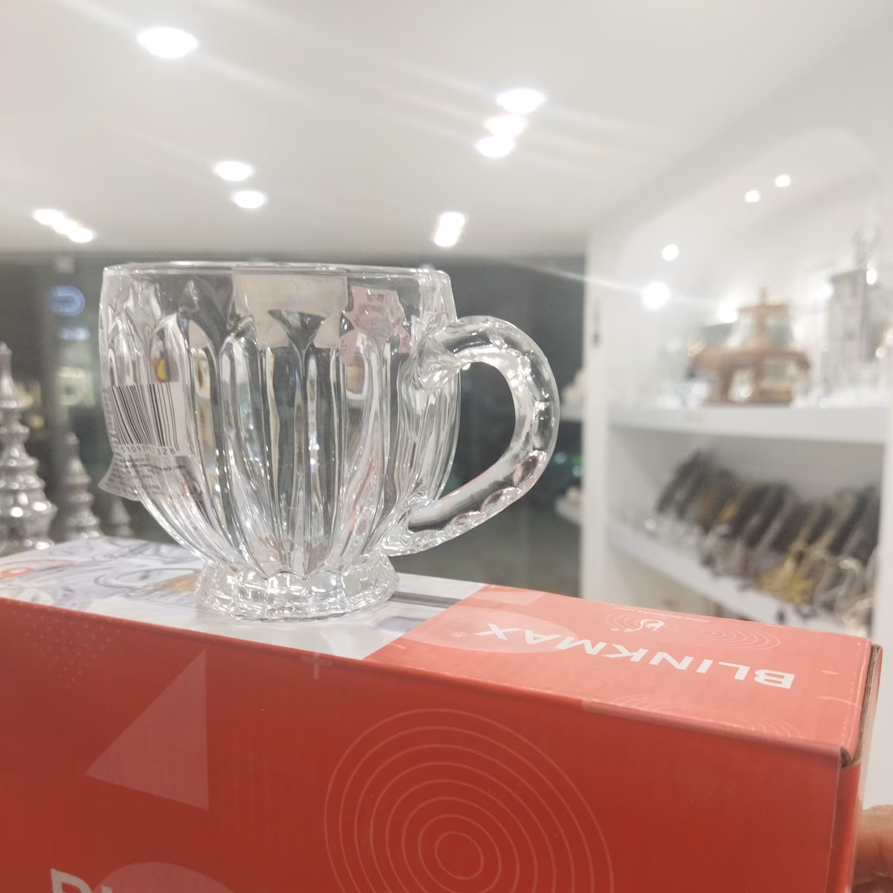 فنجان بلور، بلینک مکس مدل جنوا کشور سازنده چین،ست 6عددی