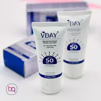 کرم ضد آفتاب بدون رنگ وی دی Vday SPF50 - بانه گالری