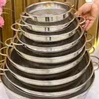 سرویس آبکش استیل یونیک مدل رینگی .بسیار ضخیم و باکیفیت سایز 18 تا 40 سانت