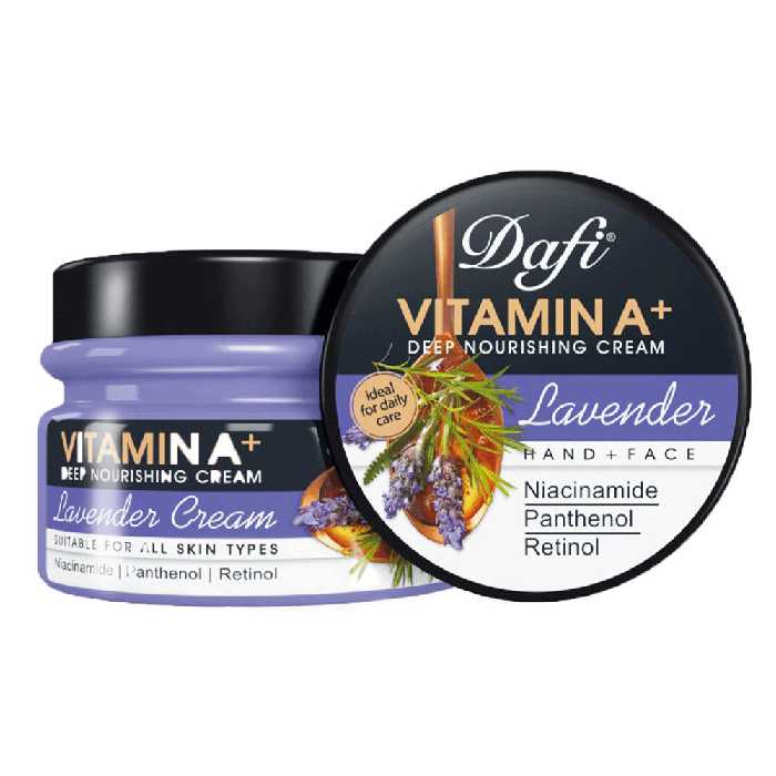 کرم مغذی دست و صورت دافی حاوی ویتامین A مناسب انواع پوست حجم 270 میل (168066)