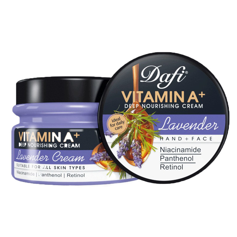 کرم مغذی دست و صورت دافی حاوی ویتامین A مناسب انواع پوست حجم 270 میل (168066)