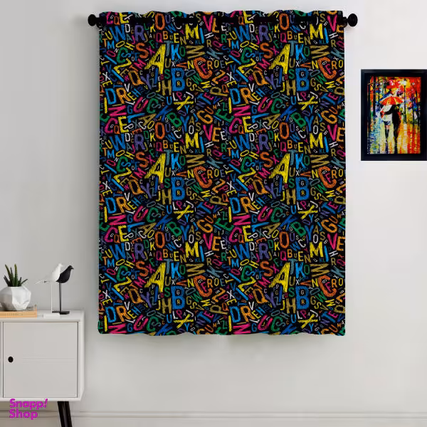 پرده مدل C2-50502 سایز 140×190 سانتی متر