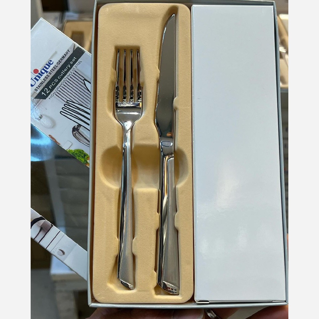 کارد چنگال استیل یونیک ناخنی کارد و چنگال استیل یونیک ناخنی کارد وچنگال استیل یونیک ناخنی