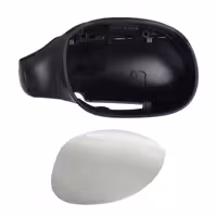 قاب آینه جانبی راست آراکس یدک مدلAY-2565 مناسب برای پژو206 به همراه فلاپ نقره ای