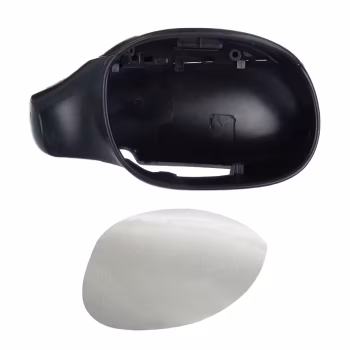 قاب آینه جانبی راست آراکس یدک مدلAY-2565 مناسب برای پژو206 به همراه فلاپ نقره ای