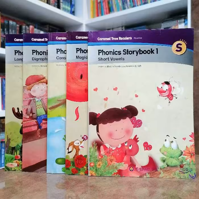 کتاب Caramel Tree Readers Phonics Storybook Pack