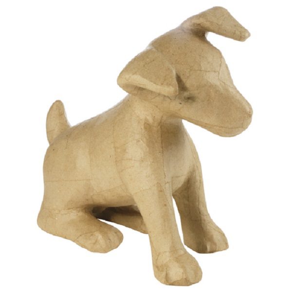 سگ مقوایی نشسته