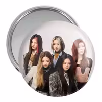 آینه جیبی خندالو مدل گروه ایتزی ITZY کد 12460