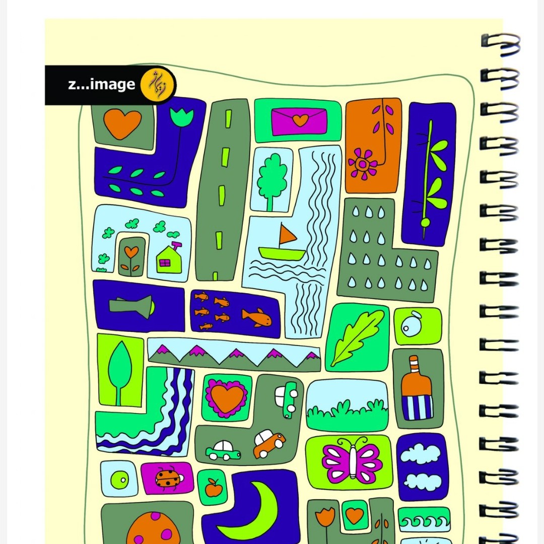 دفتر 50برگ زیماژ کد 13229

