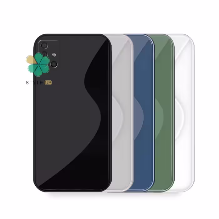 کاور محافظ ژله ای گوشی سامسونگ Galaxy A71 مدل S-Shaped