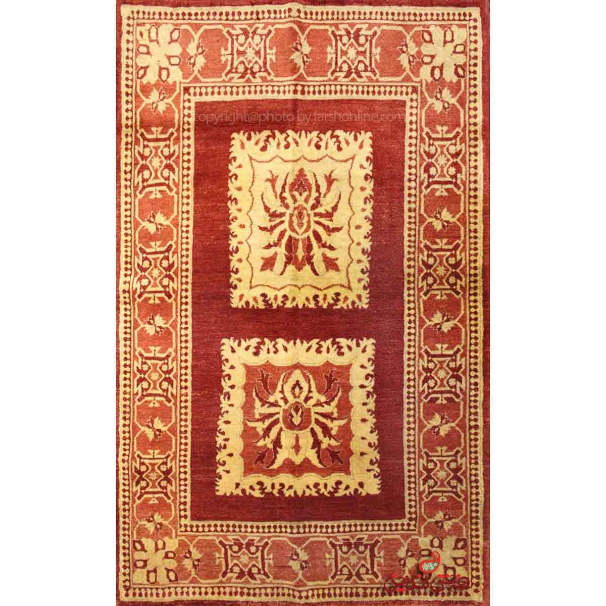 فرش دستباف کردستان لاکی کد 107802