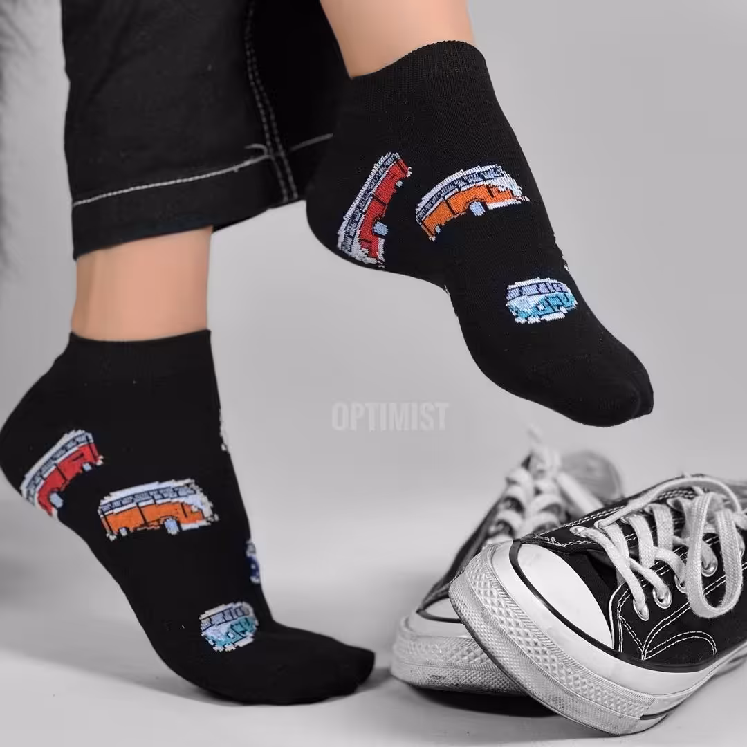 جوراب فولکس مچی نخ پنبه فری سایز