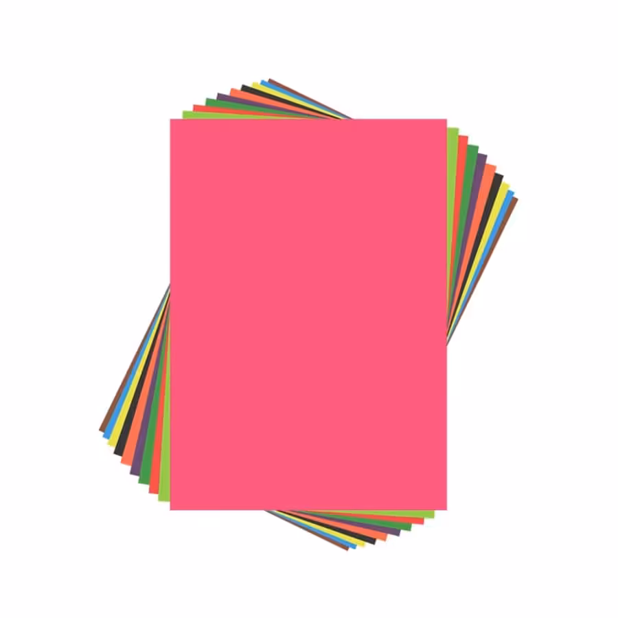 کاغذ رنگی بسته 10 عددی