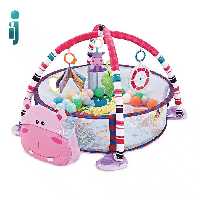 تشک بازی کیکابو مدل kikkaboo hippo 30 balls