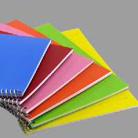 دفتر50 برگ شطرنجی میلیمتری سیمی (ریز چهارخانه) جلد طلقی رنگی بهار دانش 12 جلدی