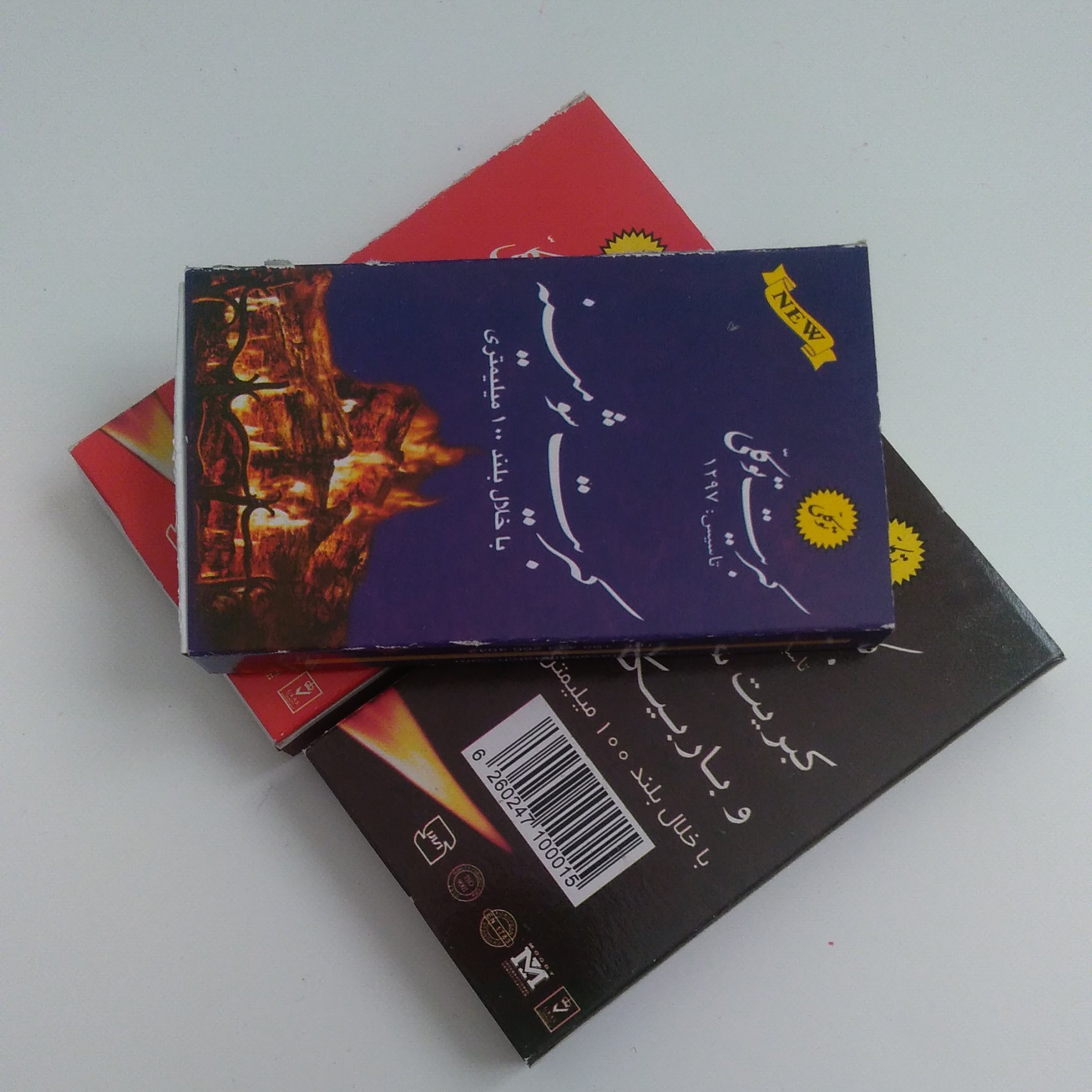 کبریت رنگی بلند ده سانتی