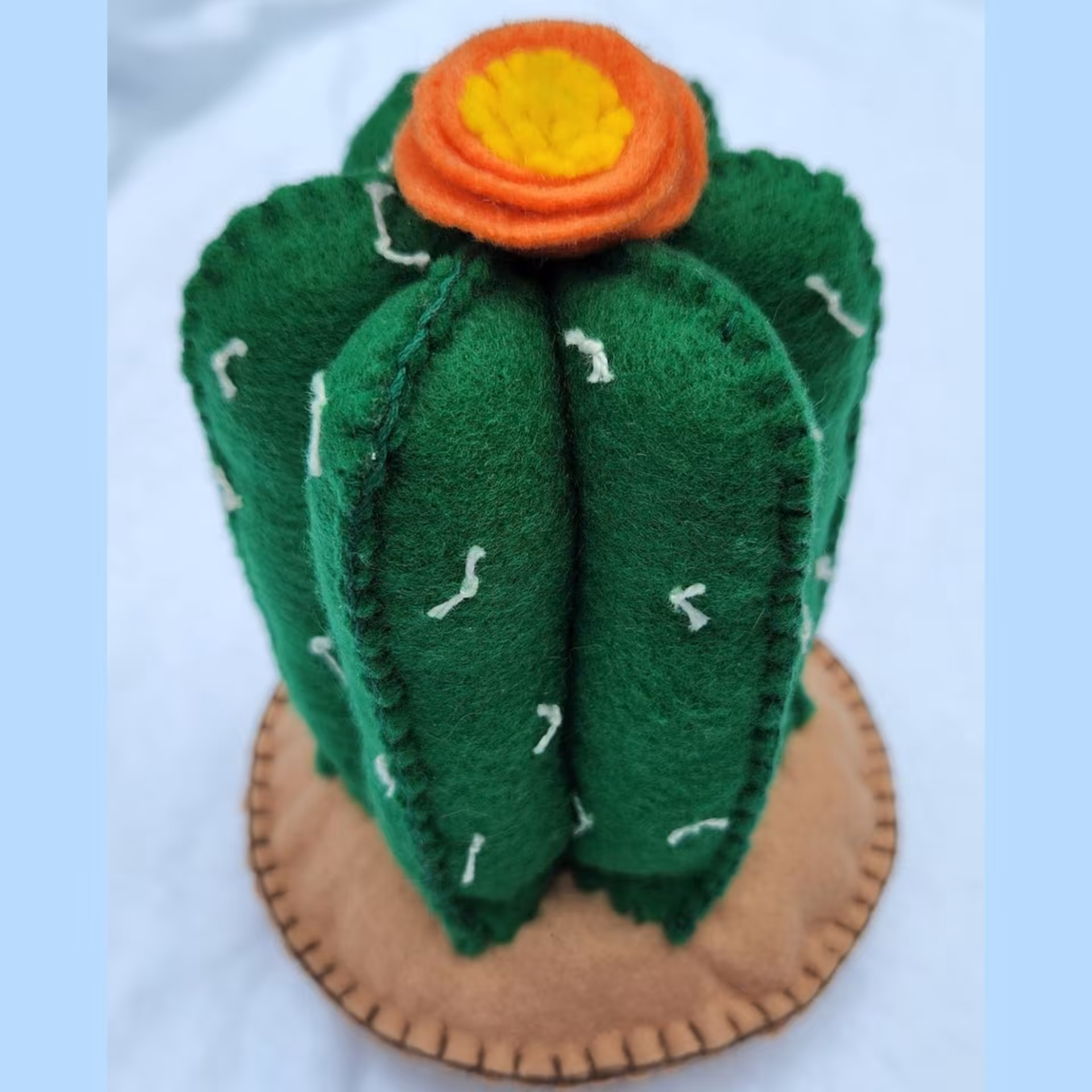 عروسک نمدی (طرح کاکتوس)