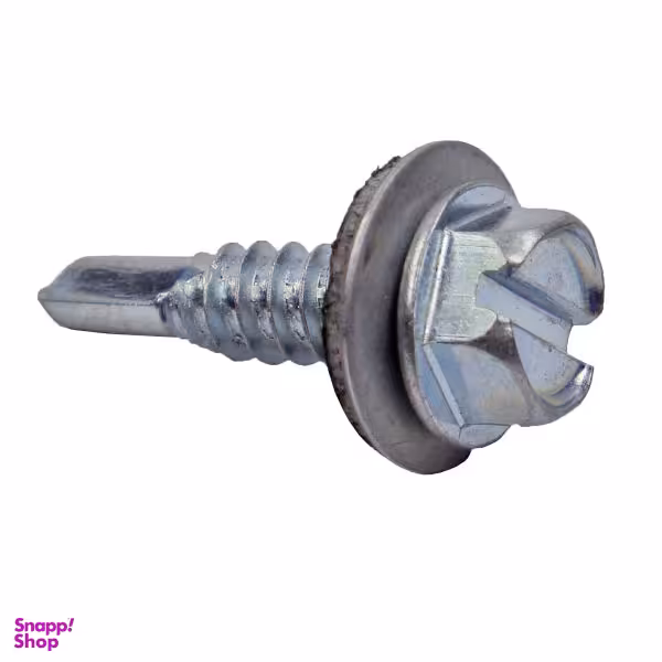 پیچ شیروانی سر مته مدل 25-14 بسته 500 عددی