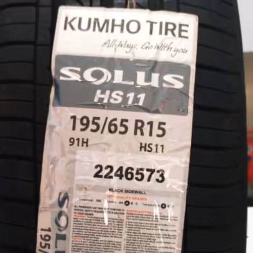لاستیکKUMHO195/65R15   با طرح گلHs11. 