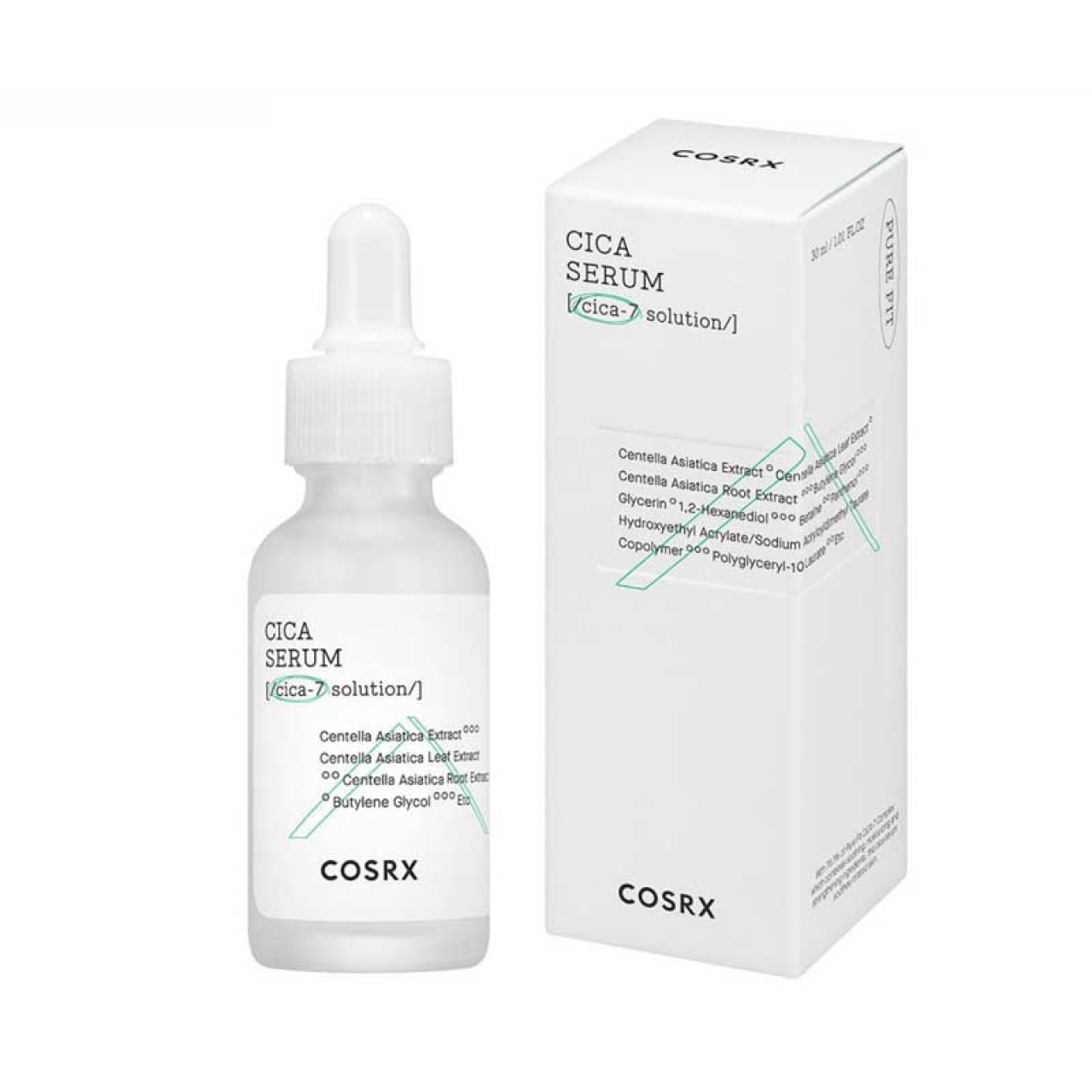 سرم صورت کوزارکس مدل Cica Serum حجم 30 میلی لیتر