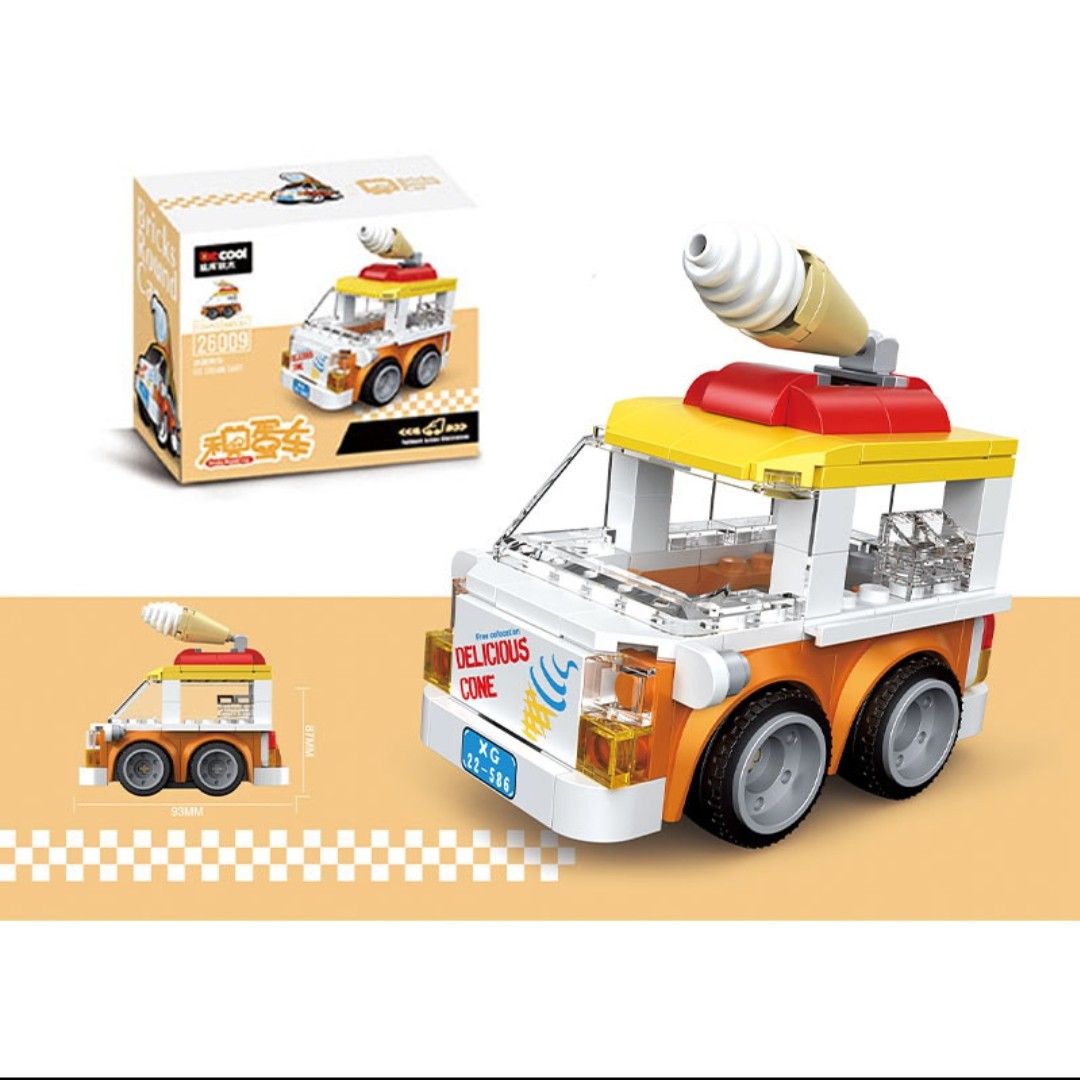 لگو ماشین بستنی فروش کد2