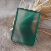 عقیق سلیمانی سبز طبیعی 