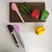 انبر سالاد و غذا مدل دسته استیل اواستایل