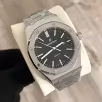ساعت مچی مردانه ای پی رنگبندی نقره ای Audmars piguet AP